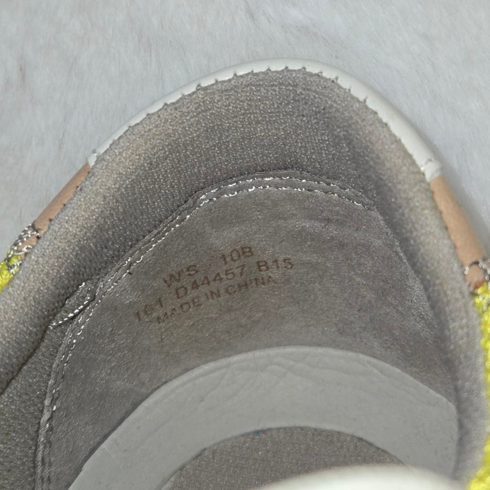 Women's Cole Haan ZeroGrand Yellow White Sneakers Size 10 - Picture 4 of 8